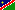 Flag for Namibië